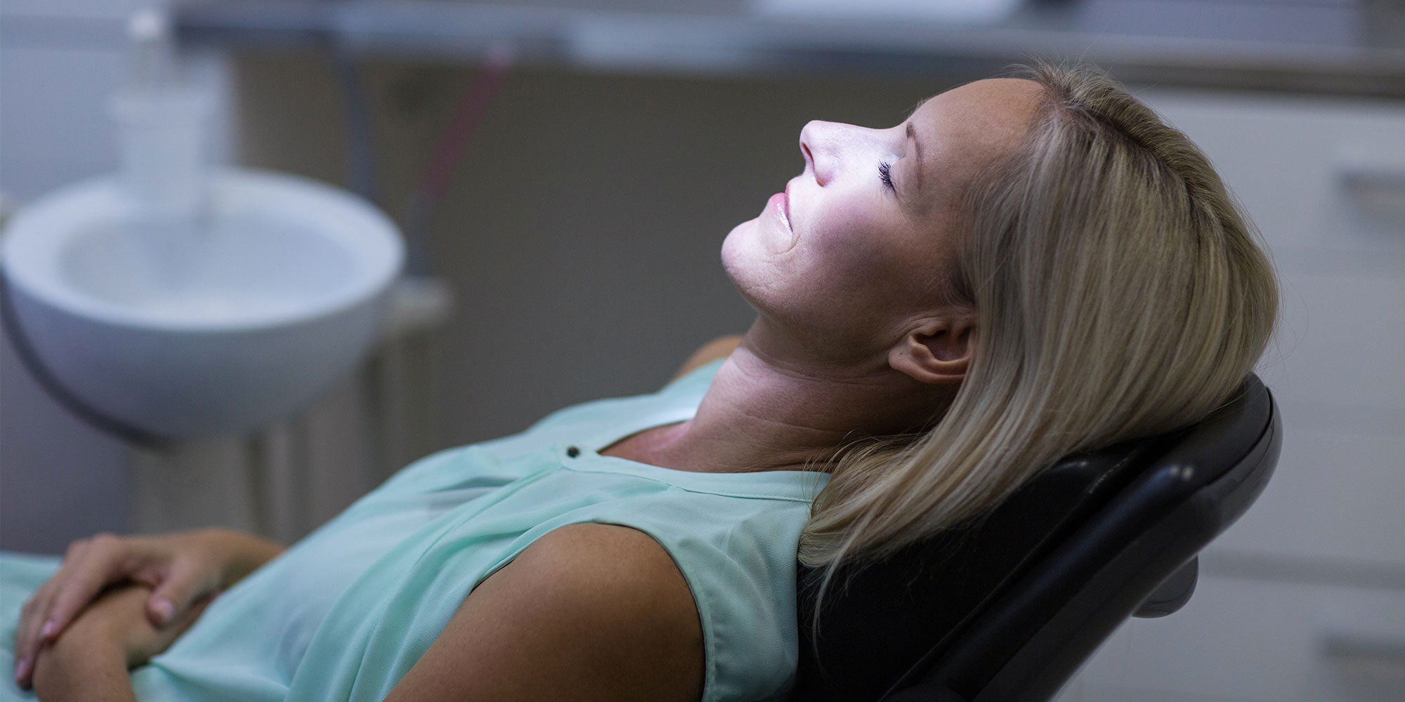 dental patient under sedation